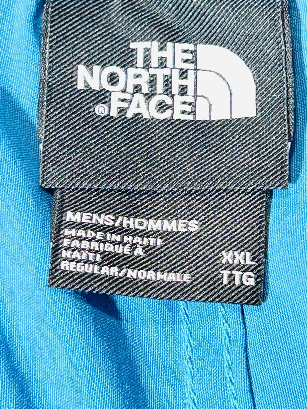 North Face Men’s XXL Blue Performance Shorts Athletic Hiking Outdoor Activewear